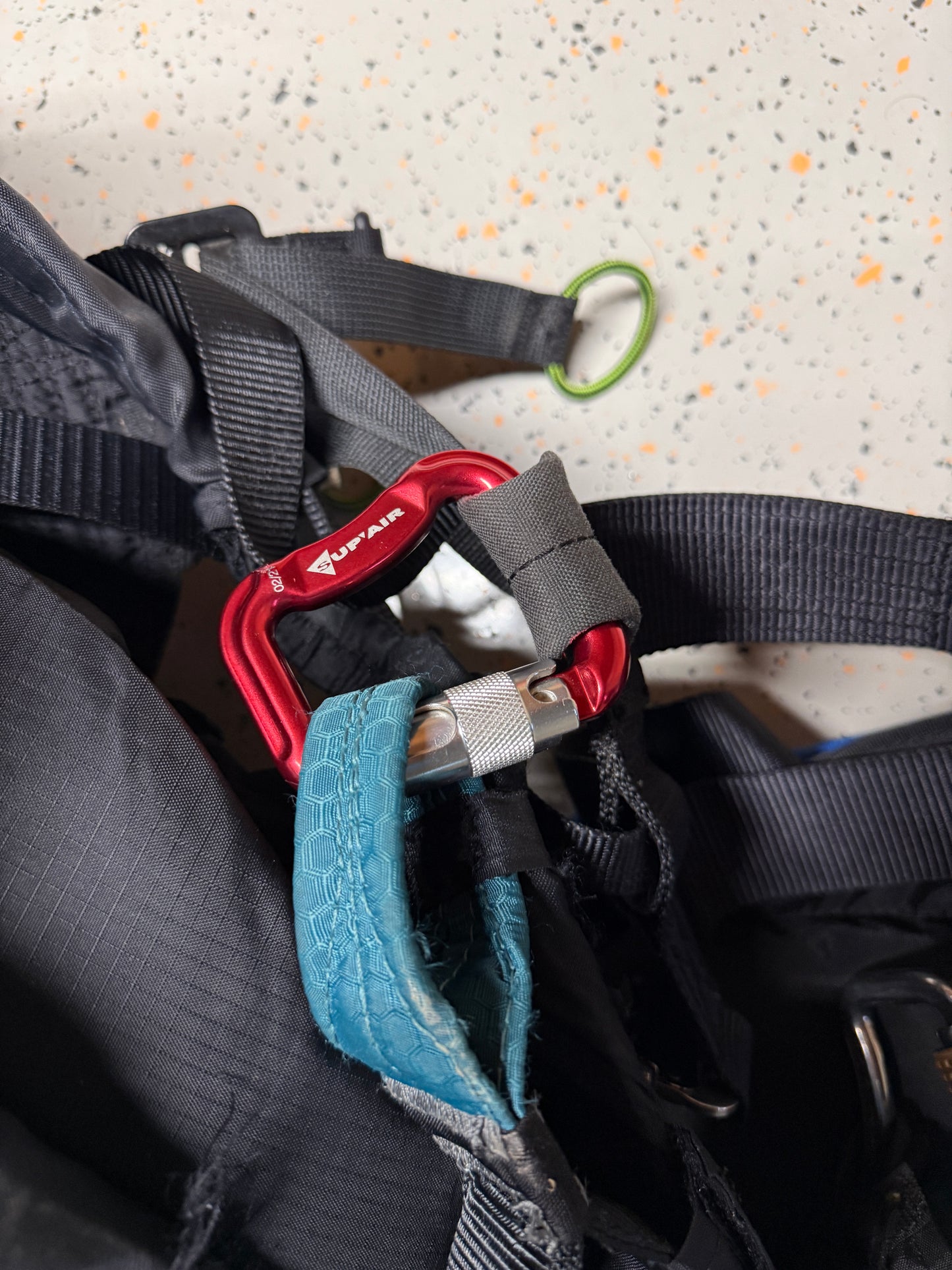 Supar Evasion + Tandem Spreaders + 4x Carabiner